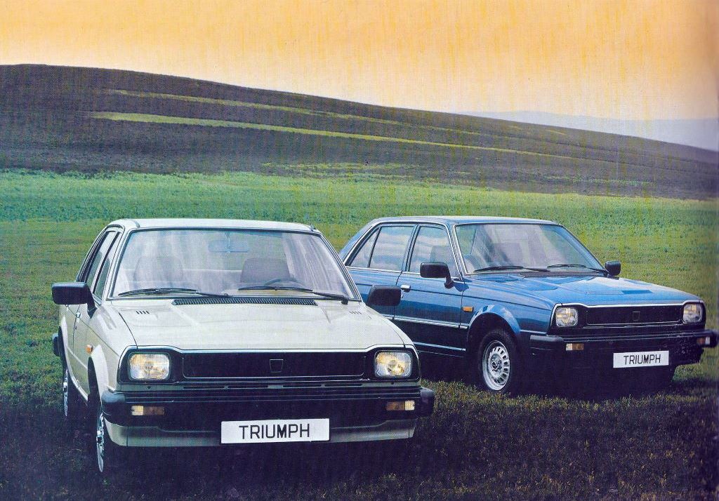Triumph Acclaim. Anglo-Japanese saloon was a hit, and a sad end too