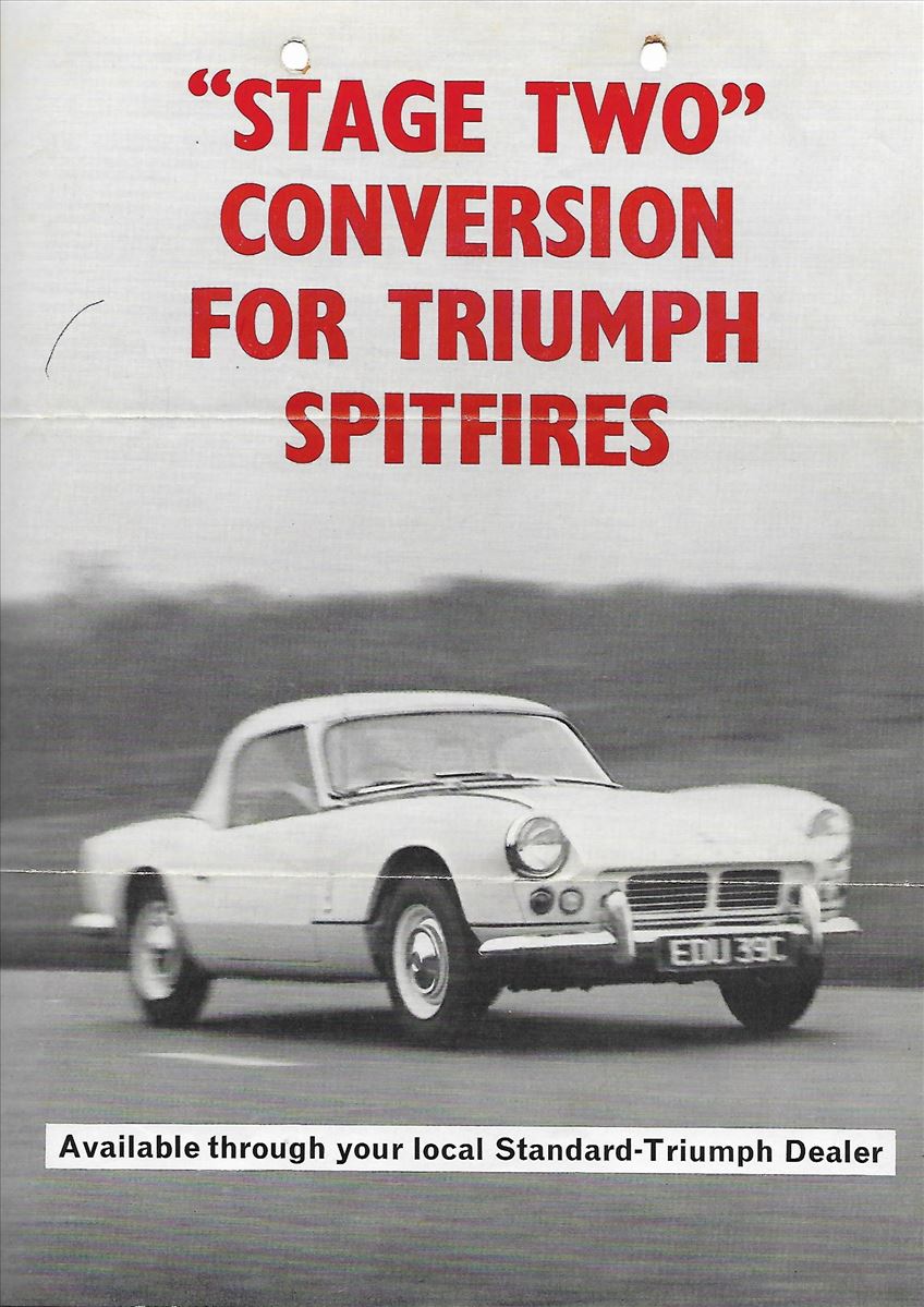 "Stage two" conversion for Triumph Spitfire