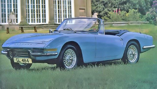 Triumph Fury, the prototype sports car inspired by the Jaguar E-type