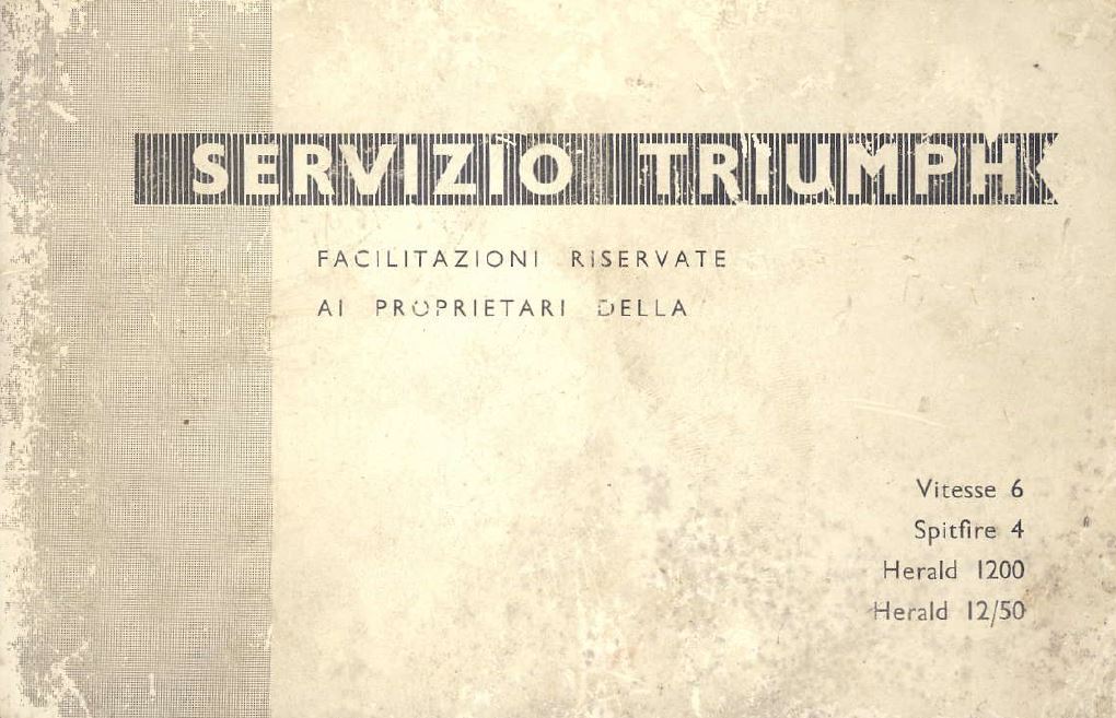 Servizio Triumph (1963)