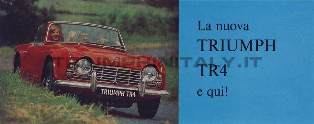 La nuova Triumph TR4 è qui